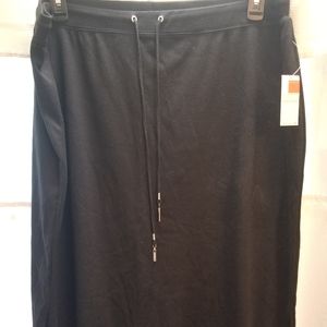 Drawstring long Skirt